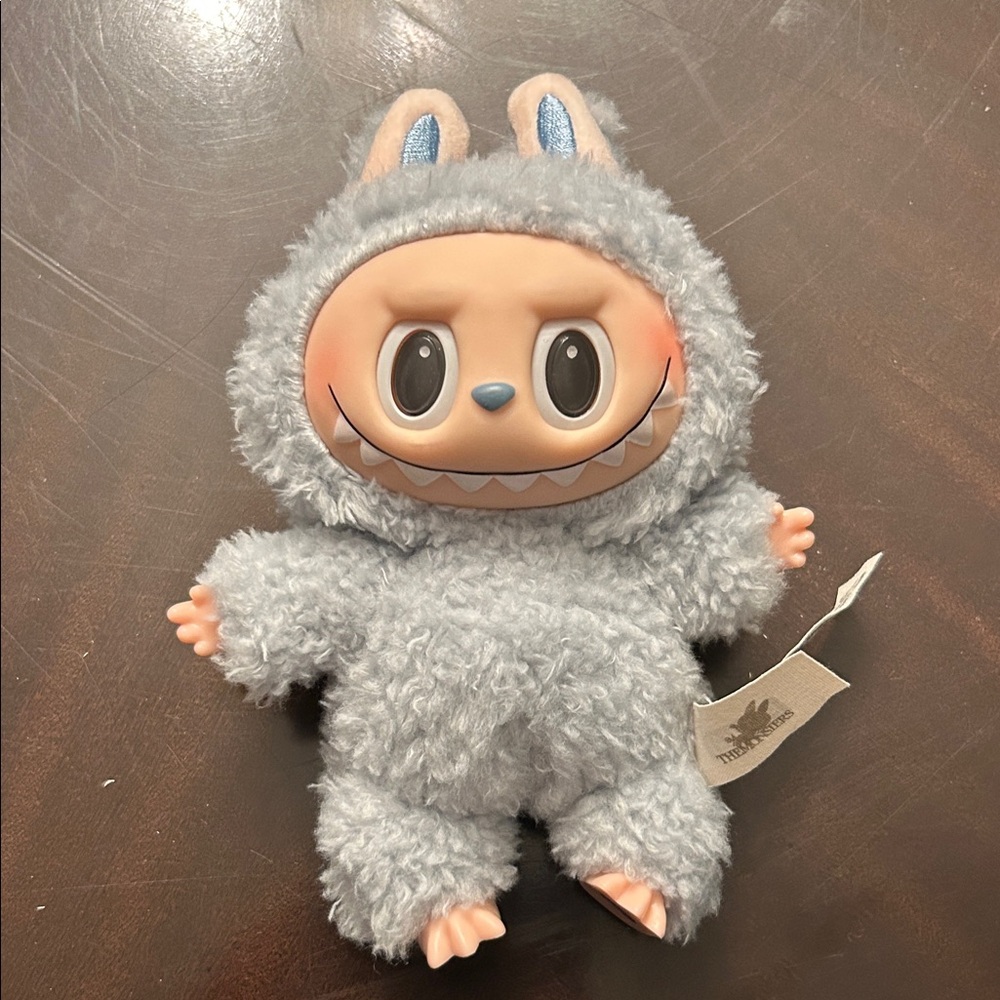 Blue Labubu Doll